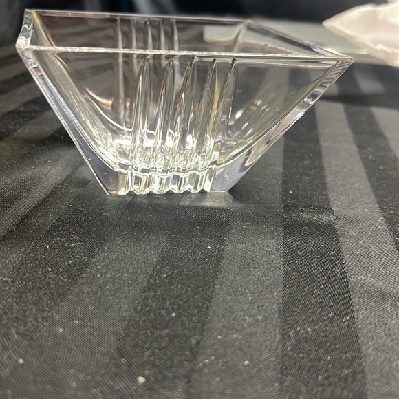 TIFFANY & CO. Metropolis Crystal small candy/trinket dish, made in Italy - Picture 6 of 8